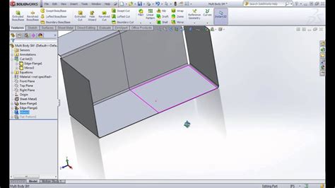 mirror sheet metal part solidworks|solidworks mirror without copy.